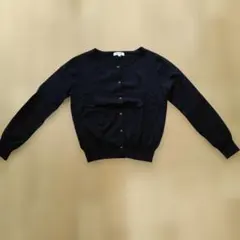 NATURAL BEAUTY BASIC コットンカーディガン ブラック Mのサムネイル