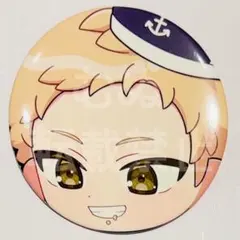 ギヴン スマイルベースカフェ 水兵　缶バッジ 秋彦