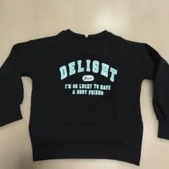 DELIGHT Brisk トレーナー 黒