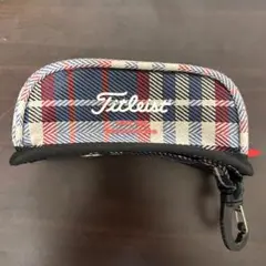 Titleist ボールケース フック付き 小物入れ 黒