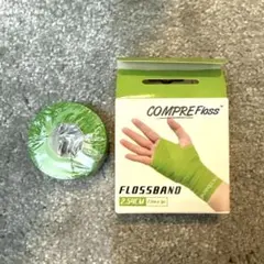 未使用 コンプレフロス 1インチ ライムグリーン