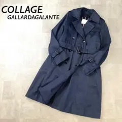 COLLAGE GALLARDAGALANTE トレンチコート ネイビー