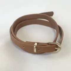 スナイデル　ベルト　ブラウン　ゴールド