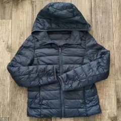ネイビー ダウンジャケット S