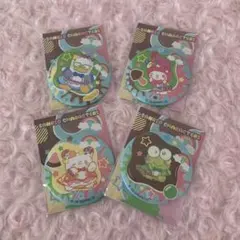 ローソン×サンリオキャラクターズ☆オリジナル缶ミラー☆４種類セット