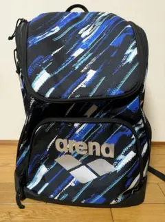 arena ストライプバックパック