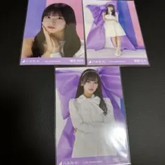 乃木坂46 菅原咲月　池田瑛紗　中西アルノ12thバスラ 生写真