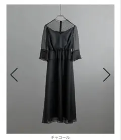 シフォン パーティードレス 結婚式 2次会 同窓会