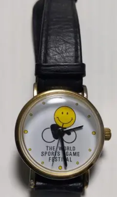 KRONE スマイリーフェイス 腕時計　男女兼用