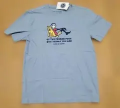Life is Good Tシャツ ブルー Sサイズ アメリカで購入