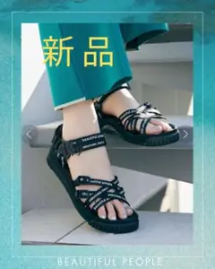 新品 美品 ◆ beautiful people SHAKA サンダルのサムネイル