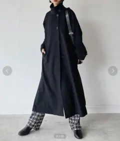 【使用済】PAGEBOY スタンドネックウールチェスターコート