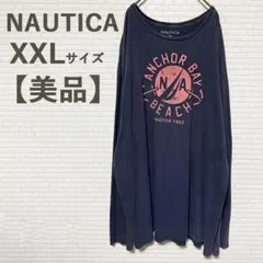 【大人気！】ノーティカ プリントロンT XXL カットソー 美品 大きいサイズ