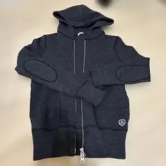 ORCIVAL ダークグレー フルジップ パーカー