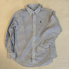 ☆ ラルフローレン　ストライプ　ボタンダウンシャツ　140