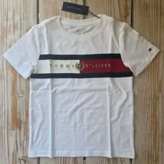 TOMMY HILFIGER 120 白 Tシャツ キッズ　男の子