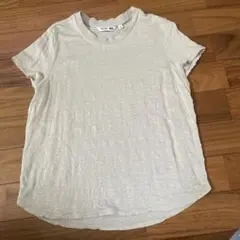 UNIQLO コトニエ　ベージュ Tシャツ Lサイズ