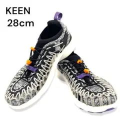 【美品】KEEN キーン UNEEK SNK ユニークスニーク 28cm グレー