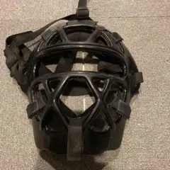 Mizuno ブラック キャッチャーマスク - メルカリ