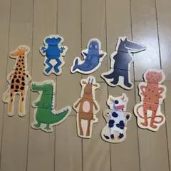 DJECO ジェコ クレージー アニマルズ 24ピース マグネット