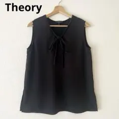 美品 Theory フレアスリーブ ブラウス フリル 黒 - メルカリ