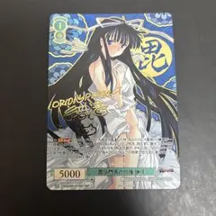 ヴァイスシュヴァルツ アリスソフト SSP 毘沙門天の加護 謙信 SSP 毘沙門天の加護 謙信 ヴァイスシュヴァルツロゼ アリスソフト