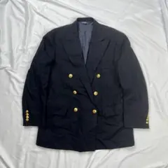 美品ポロラルフローレン4点セット/紺ブレザー金ボタンネクタイシャツパンツ POLO RALPH LAUREN ポロ・ラルフローレン 金ボタン 紺ブレザー