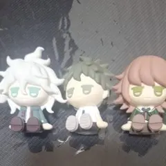ダンガンロンパ　ダイソー　デフォルメフィギュア　3種セット