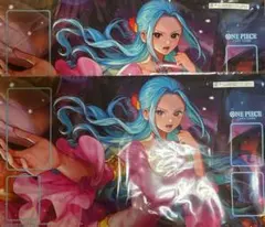 ワンピースカードゲーム オフィシャルプレイマット ネフェルタリ・ビビ×2枚