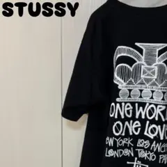 STUSSY Tシャツ ブラック