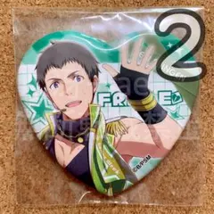 SideM☆信玄誠司 ハート缶バッジ エンスカイ