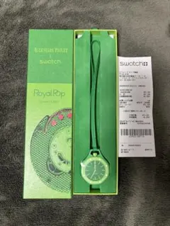 オーデマピゲx Swatch スウォッチRoyal Pop 懐中時計ランバブルー