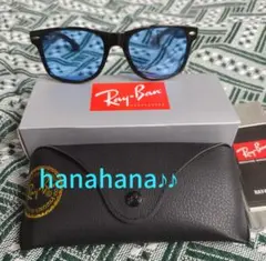 Ray-Ban 青いレンズ サングラス RB2140