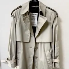 COACH トレンチコート 珍しいデザイン 大きめサイズのサムネイル