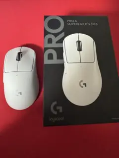 logicool GPRO X SUPERLIGHT 2 DEX ホワイト