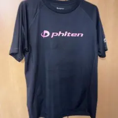phiten メンズ　Tシャツ　ブラック Oサイズ