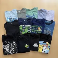 お得！男の子向けTシャツセット 13枚 半袖 120cm