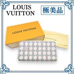 ルイヴィトン N64615 ダミエ アズール スタッズ ジッピーウォレット