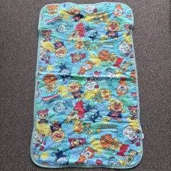 アンパンマン 敷きパッド 青　オールシーズン　春　夏　秋