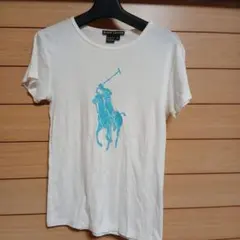 RALPH LAUREN 半袖Tシャツ ホワイト　ビッグポニーのサムネイル
