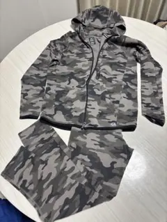 GapFit カモフラージュパーカー XL