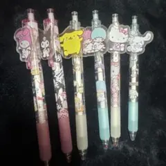 サンリオボールペン6本セット
