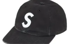 25AW SUPREME 2-TONE S LOGO 6-PANEL キャップ