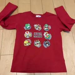 SUPER MARIO 長袖Tシャツ 120cm