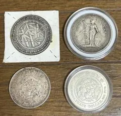 メキシコレアル銀貨 1899年 1900年 1901年 貿易銀 - メルカリ