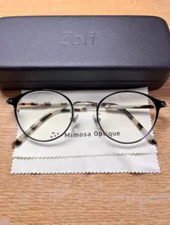 Zoff サングラス ブルーライトカット UVカット 度なし ケース付 べっ甲柄のサムネイル