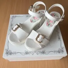 LIZ LISA 厚底サンダル ホワイトのサムネイル