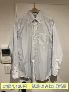 UNIQLO ストライプ　ドレスシャツ　スーパーノンアイロン スリムフィット