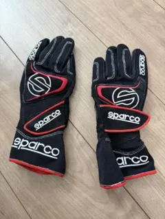 (かずさま専用)Sparco レーシンググローブ サイズ9 黒赤のサムネイル