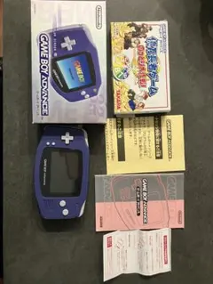 ゲームボーイアドバンス　箱付き　本体　億万長者ゲーム　ソフト付き